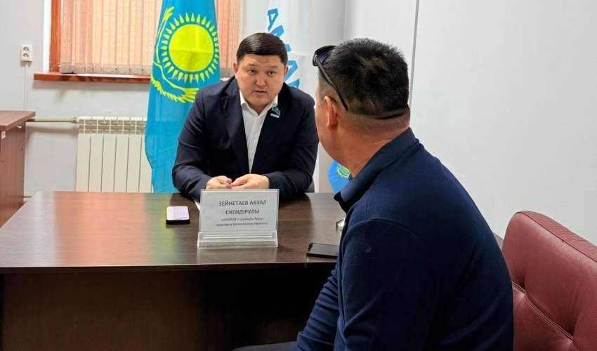 ТҰРАН АУДАНЫНЫҢ ТҰРҒЫНДАРЫН ЖЕКЕ ҚАБЫЛДАУ