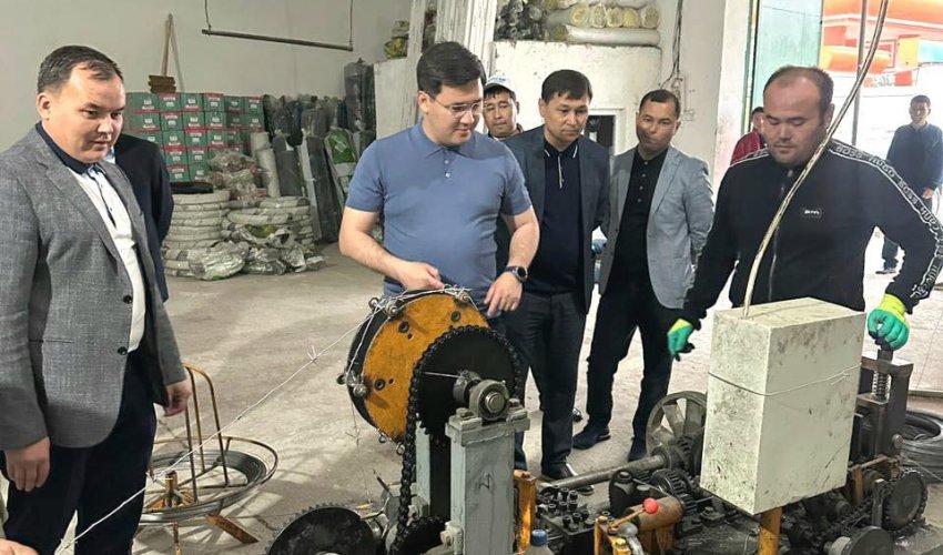 ЖЕТІСАЙДА ЖАҢА ӨНДІРІС ОРНЫ ІСКЕ ҚОСЫЛДЫ