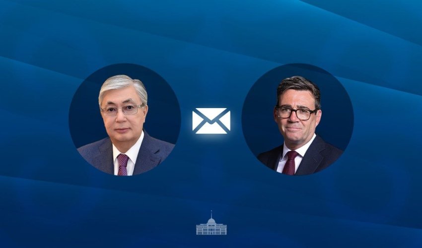 Тоқаев Эндрю Бернемді Ұлыбритания Премьер-министрі қызметіне кірісуімен құттықтады