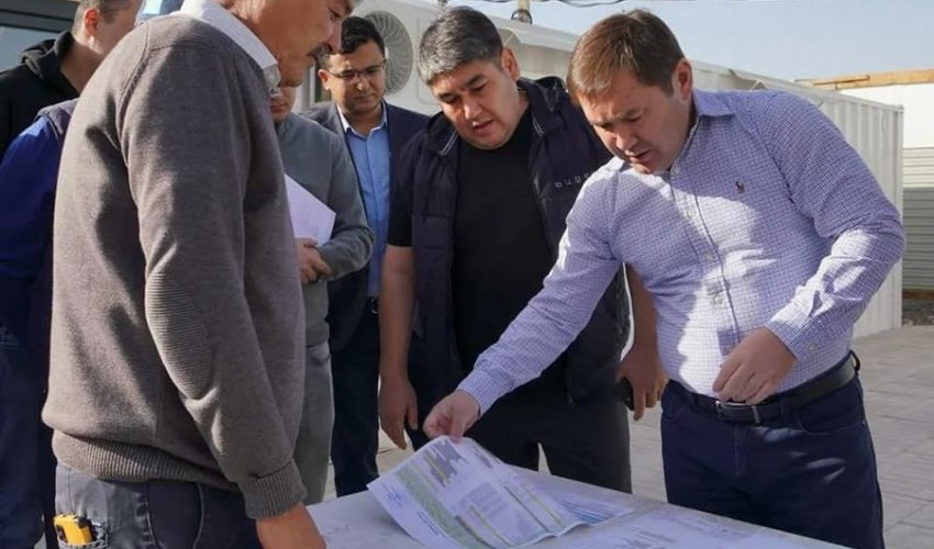 ӨРТ СӨНДІРУ ДЕПОСЫНЫҢ ҚҰРЫЛЫСЫ ЖОСПАРҒА СӘЙКЕС АТҚАРЫЛУДА