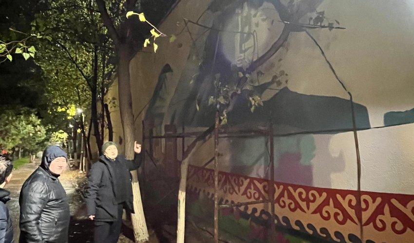 ШЫМКЕНТ: ТҰРАН АУДАНЫ ҚАРҚЫНДЫ ДАМЫП КЕЛЕДІ