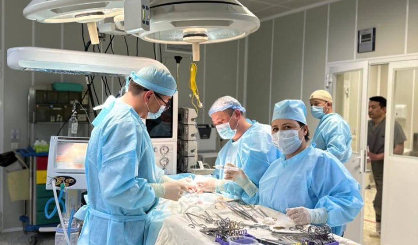 1 КГ САЛМАҚТАҒЫ СӘБИДІҢ ЖҮРЕГІНЕ КҮРДЕЛІ ОПЕРАЦИЯ ЖАСАЛДЫ