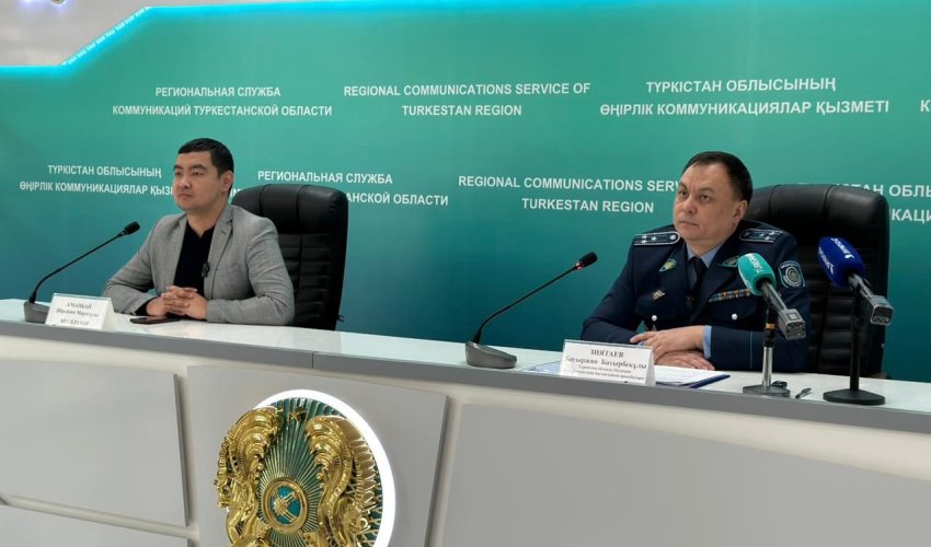 ТҮРКІСТАН ОБЛЫСЫНДА ЗАҢСЫЗ АЙНАЛЫМНАН 1 ТОННАДАН АСТАМ ЕСІРТКІ ЗАТТАРЫ ТӘРКІЛЕНДІ