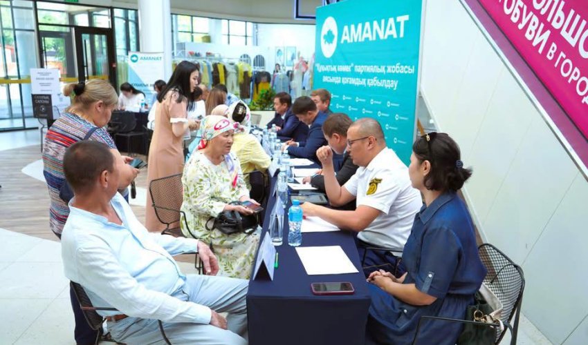 ТҮРКІСТАН ҚАЛАСЫНДА «AMANAT» ПАРТИЯСЫНЫҢ «ҚҰҚЫҚТЫҚ КӨМЕК» ЖОБАСЫ – АЗАМАТТАРДЫҢ ҚҰҚЫҚТАРЫН ҚОРҒАУДА ЖАҢА БЕЛЕС