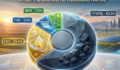 Көмір, газ әлде ЖЭК: бүгінде Қазақстанның энергия теңгерімін не қамтамасыз етеді?