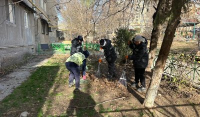 ШЫМКЕНТТЕ «ТАЗА ҚАЗАҚСТАН» БАҒДАРЛАМАСЫ АЯСЫНДА КЕЗЕКТІ АКЦИЯ ӨТТІ