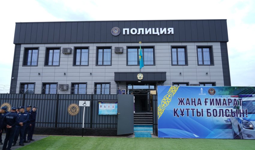 ТҮРКІСТАН ОБЛЫСЫНЫҢ ОРДАБАСЫ АУДАНЫНДА ЖАҢА ПОЛИЦИЯ ПУНКТІ АШЫЛДЫ