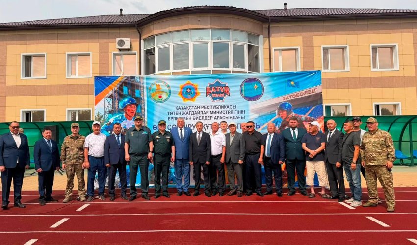 Қазақстан Республикасы Төтенше жағдайлар министрлігінің Өрт сөндіру-құтқару спорты бойынша кубогына арналған IX турнир басталды