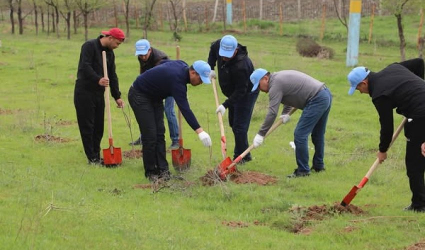 Таза Қазақстан аясында Сарыағашта көктемгі сенбілік өтті