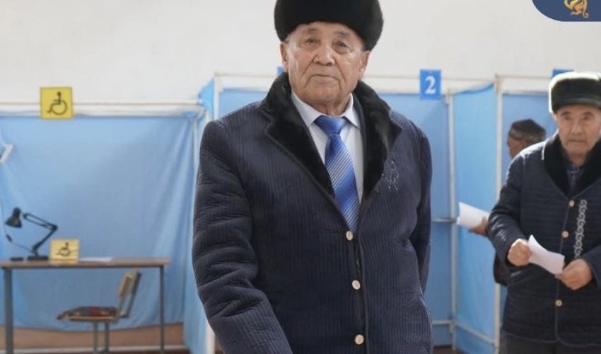 ТҮРКІСТАН: ҚАЗЫҒҰРТТА СОЦИАЛИСТІК ЕҢБЕК ЕРІ ТӨЛЕ АҒАБЕКОВ ДАУЫС БЕРДІ