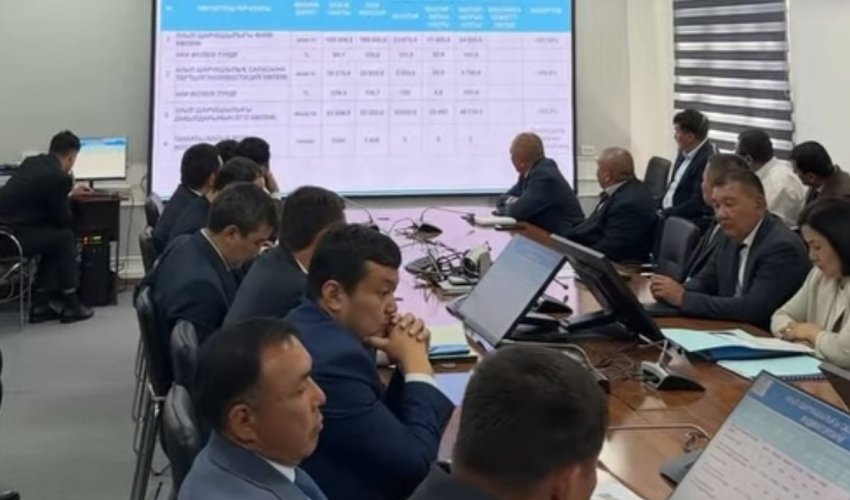 САЙРАМ АУДАНЫНДА ӘЛЕУМЕТТІК-ЭКОНОМИКАЛЫҚ ДАМУ КӨРСЕТКІШТЕРІ МЕН ИНФРАҚҰРЫЛЫМДЫҚ ЖОБАЛАРДЫҢ ОРЫНДАЛУЫ ТАЛҚЫЛАНДЫ