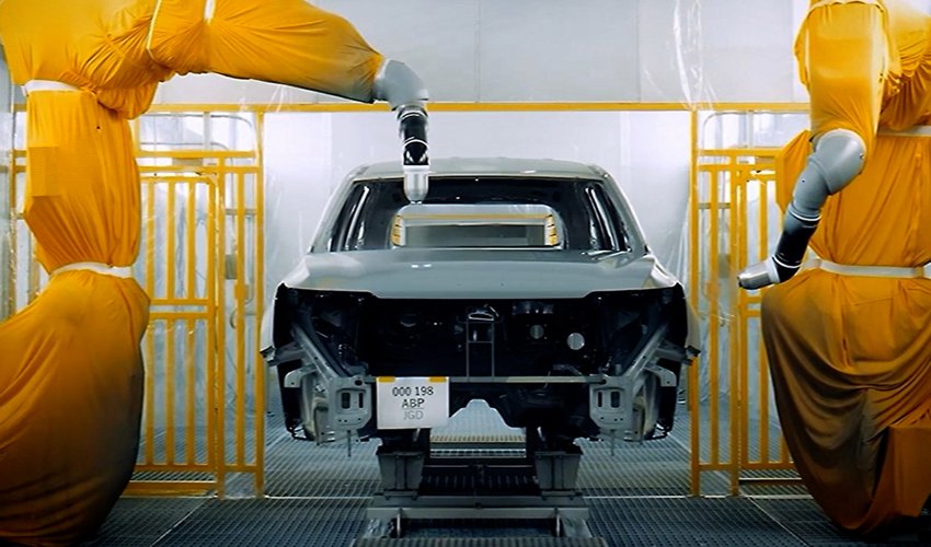 Мемлекет басшысы телекөпір арқылы KIA Qazaqstan автомобиль зауытын ашты