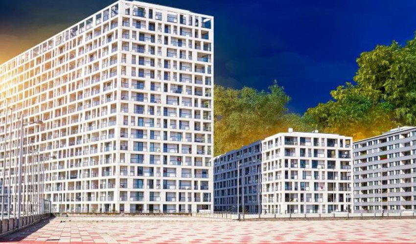 ТҰРАН АУДАНЫНДАҒЫ КӨПҚАБАТТЫ ҮЙЛЕР ЖАҢАРУДА
