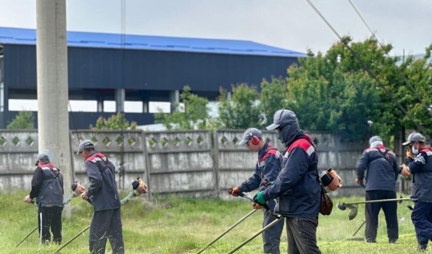 «ҚАЛА ТАЗАЛЫҒЫ- ҚОҒАМ МӘДЕНИЕТІ» ТҰРАН АУДАНЫНДА САНИТАРЛЫҚ ТАЗАЛЫҚ ЖҰМЫСТАРЫ ҚАРҚЫН АЛДЫ