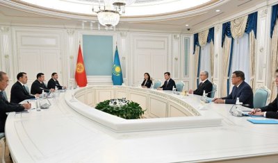 Мемлекет басшысы Қырғыз Республикасы Жогорку Кенешінің Төрағасы Марлен Маматалиевті қабылдады