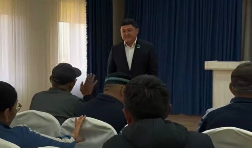 “ҚАЗЫҒҰРТ” ШАҒЫН АУДАНЫНДА ТҰРҒЫНДАРМЕН КЕЗДЕСУ ӨТТІ