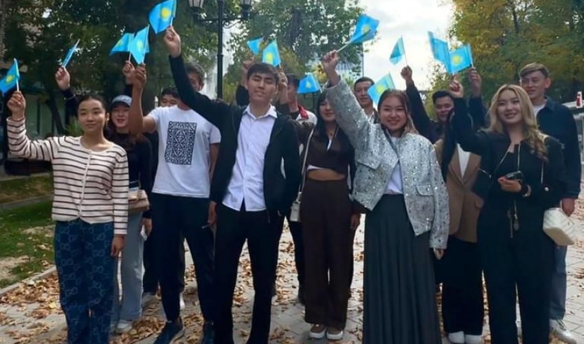 Молодежь Шымкента не осталась в стороне