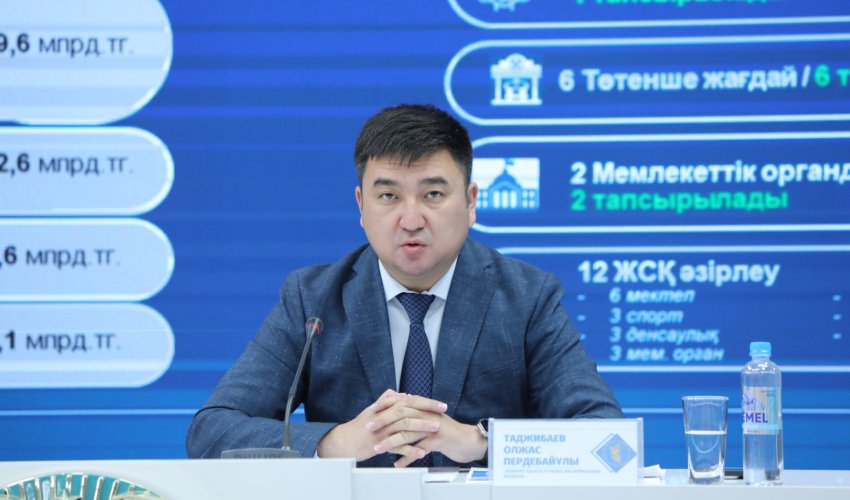 ШЫМКЕНТ ҚАЛАСЫНДА ТҰРҒЫН ҮЙ ЖӘНЕ ИНФРАҚҰРЫЛЫМ ҚҰРЫЛЫСЫ ҚАРҚЫНДЫ ЖҮРГІЗІЛУДЕ