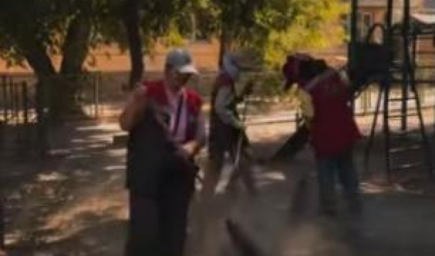ТҰРАН АУДАНЫНДА ТАЗАЛЫҚ ЖҰМЫСТАРЫ КҮШЕЙТІЛДІ