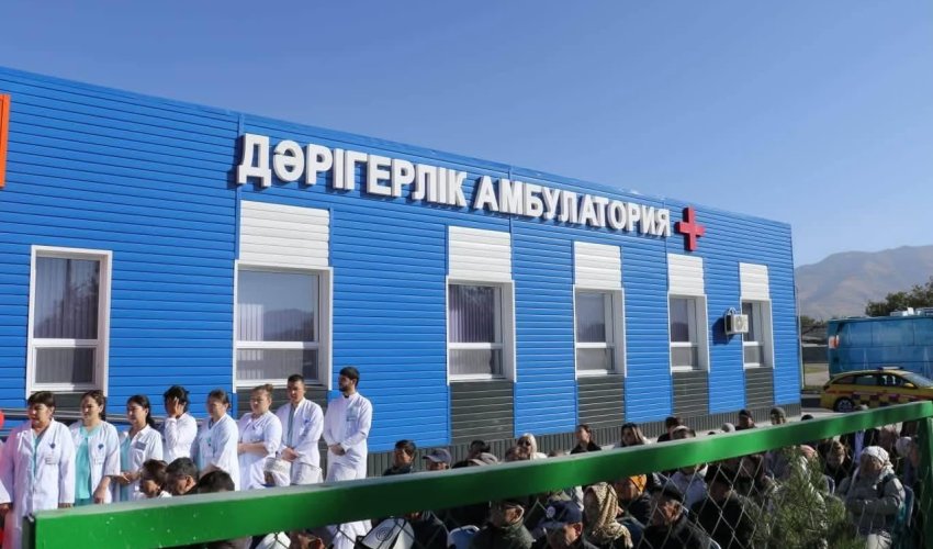 МАЙТӨБЕ АУЫЛЫНДА ЖАҢА МЕДИЦИНАЛЫҚ НЫСАН АШЫЛДЫ!