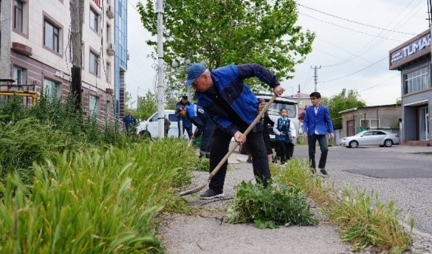 «Тазалық өзімізден басталады» атты экологиялық акциясы Тұран ауданында кең көлемде өтті