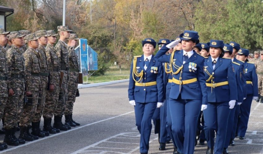 ШЫМКЕНТТЕ ӘУЕ ШАБУЫЛЫНА ҚАРСЫ ҚОРҒАНЫС ӘСКЕРЛЕРІНІҢ БРИГАДАСЫ 41 ЖЫЛДЫҒЫН АТАП ӨТТІ