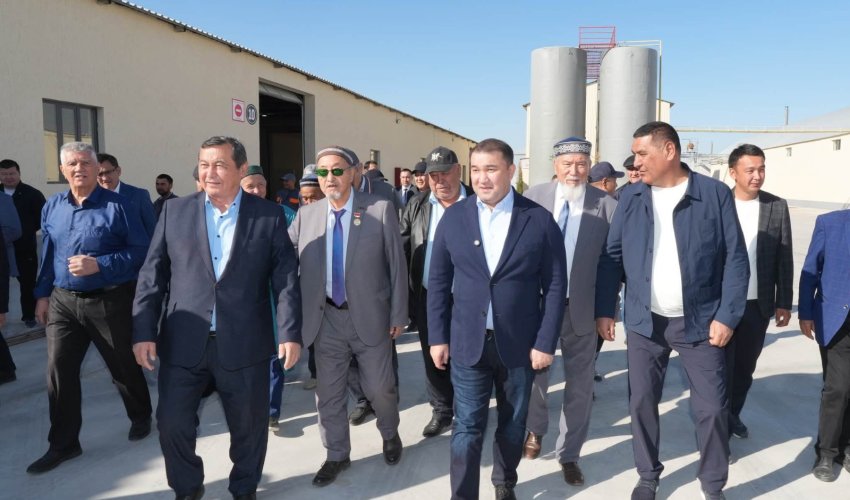 ТҮРКІСТАН: МАҚТААРАЛДА МАҚТА МАЙЫН ӨҢДЕЙТІН ЗАУЫТ ІСКЕ ҚОСЫЛДЫ