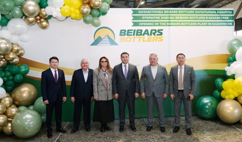 ТҮРКІСТАН: ТҮЛКІБАСТА RC COLA БРЕНДІМЕН «BEIBARS BOTTLERS» СУСЫН ӨНДІРЕТІН ЗАМАНАУИ ЗАУЫТ ІСКЕ ҚОСЫЛДЫ