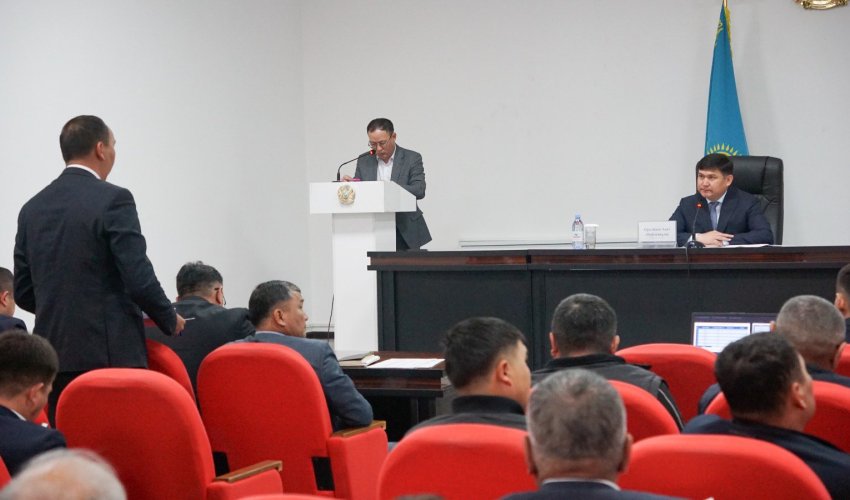 ОРДАБАСЫ АУДАНЫНДА АУЫЛ ШАРУАШЫЛЫҒЫ КӨРСЕТКІШТЕРІ ТАЛҚЫЛАНДЫ