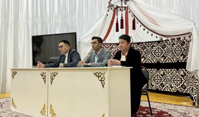 Қаратау ауданы тұрғындарымен ашық диалог өтті