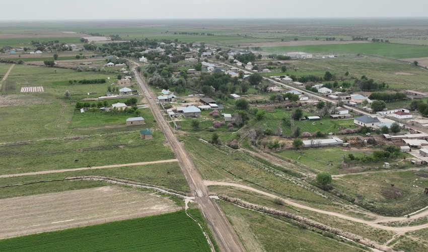 ҚАРАЖАНТАҚ АУЫЛЫНА КІРЕБЕРІС ЖОЛ ЖӨНДЕЛУДЕ