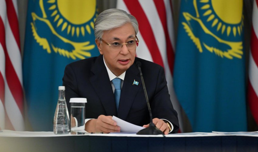 Мемлекет басшысы Американың бизнес өкілдерімен өткен «дөңгелек үстел» отырысында сөз сөйледі