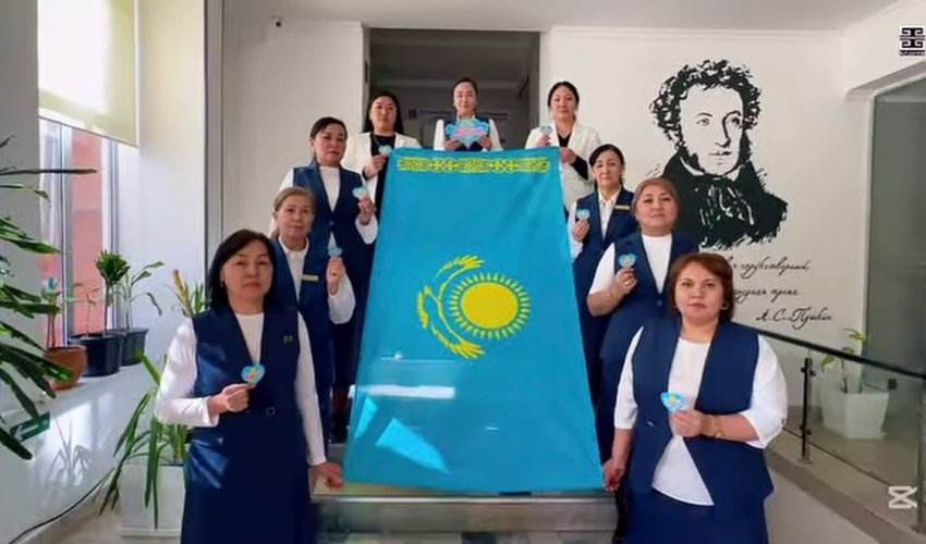 ШЫМКЕНТТЕ БАЛАЛАРҒА ОТАНСҮЙГІШТІК ПЕН МЕЙІРІМ ҚҰНДЫЛЫҚТАРЫ ДӘРІПТЕЛДІ