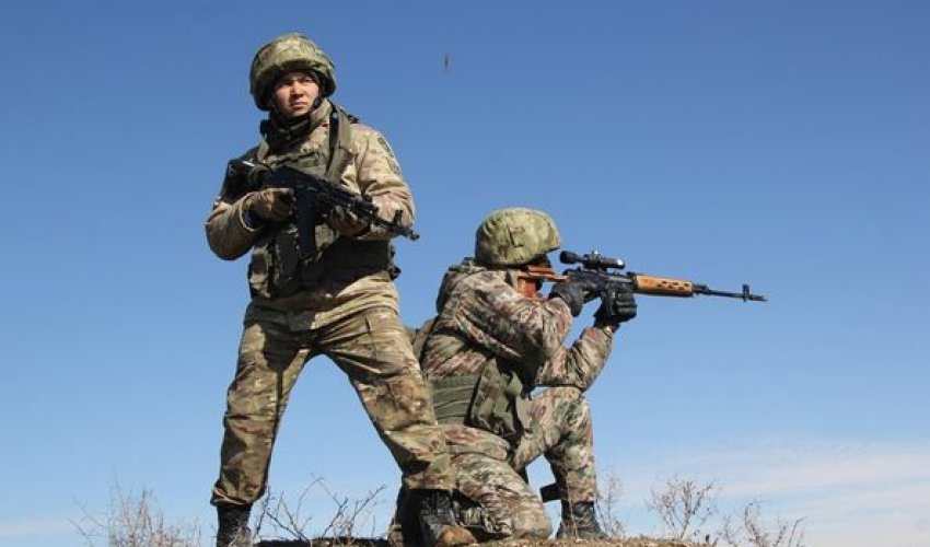 ШЫМКЕНТ:БАРЛАУ БӨЛІМШЕЛЕРІНДЕ ЖАУЫНГЕРЛІК ОҚ АТУ ПЫСЫҚТАЛДЫ