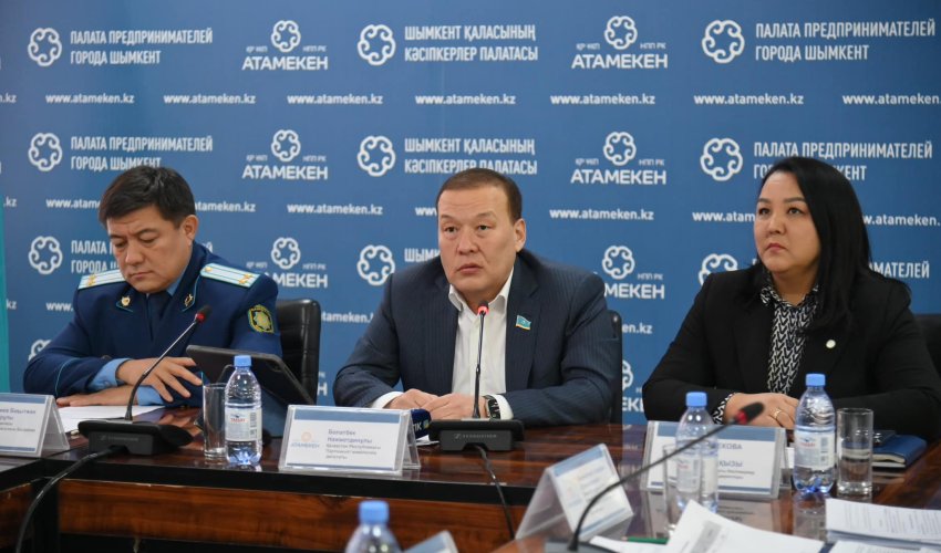 Шымкентте Мәжіліс депутаты кәсіпкерлермен кездесті
