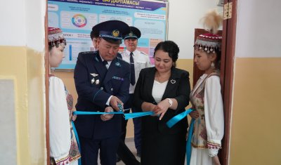 Шымкентте батыр полицейдің атына «Жас сақшы» сыныбы ашылды