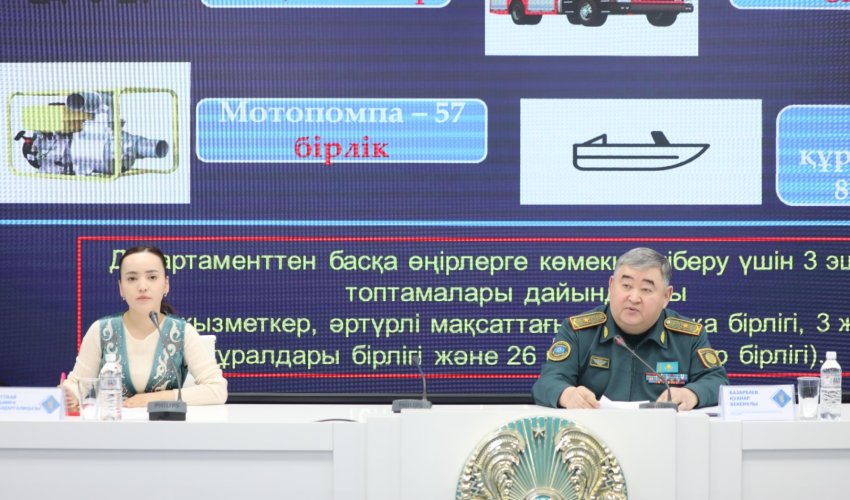 ШЫМКЕНТ ҚАЛАСЫНДА 2025 ЖЫЛҒЫ СУ ТАСҚЫНЫ КЕЗЕҢІНЕ ДАЙЫНДЫҚ БАРЫСЫ ТҰРАҚТЫ БАҚЫЛАУДА