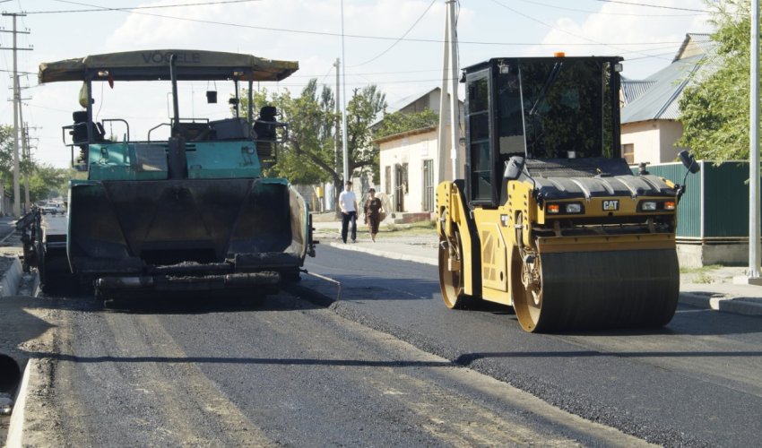 ТҮРКІСТАН: КЕНТАУДА 120-ДАН АСТАМ КӨШЕ ЖӨНДЕУДЕН ӨТКІЗІЛУДЕ