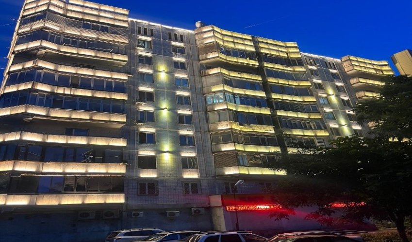 Тұран ауданында тұрғын үйлерді жарықтандыру  қала көркі мен қауіпсіз орта қалыптастыру