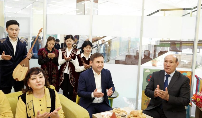 ШЫМКЕНТТЕ КӨРІСУ КҮНІНДЕ ҰРПАҚТАР САБАҚТАСТЫҒЫ ҰЛЫҚТАЛДЫ