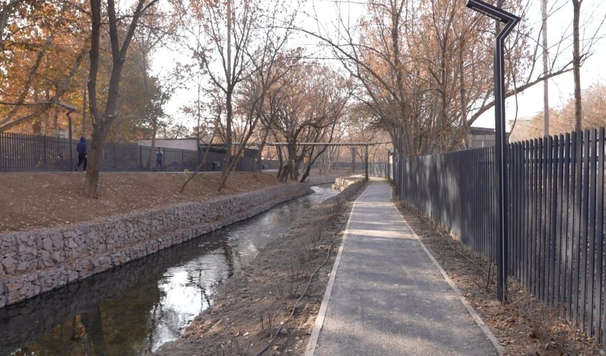 Шымкентте Қошқар ата өзенін абаттандыру жобасы жаңа қарқынмен жүзеге асуда
