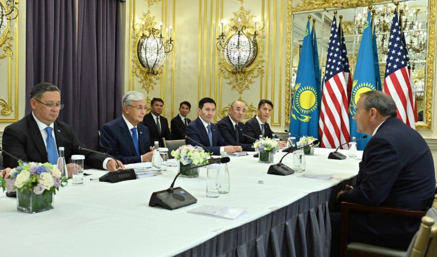 Мемлекет басшысы Cameco корпорациясының президенті Тим Гитцельді қабылдады