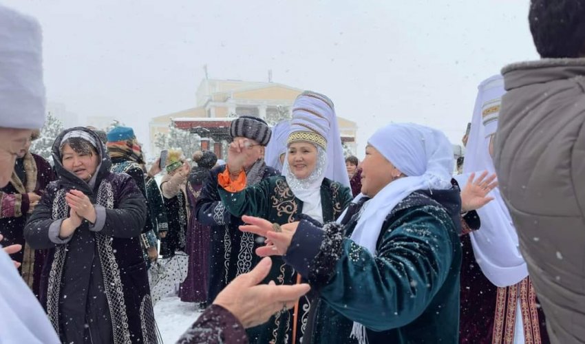 ШЫМКЕНТ: АМАЛ МЕРЕКЕСІ АСТАНА АЛАҢЫНДА ТОЙЛАНДЫ