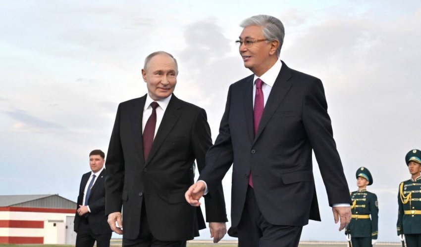ВЛАДИМИР ПУТИН ҚАЗАҚСТАНҒА РЕСМИ САПАРМЕН КЕЛДІ