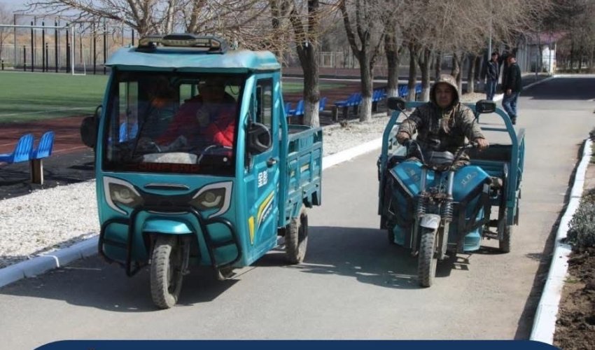 РЕФЕРЕНДУМ: ТҮРКІСТАН ОБЛЫСЫНДА МОТОШАБАНДОЗДАР ӨЗ ТАҢДАУЛАРЫН ЖАСАДЫ