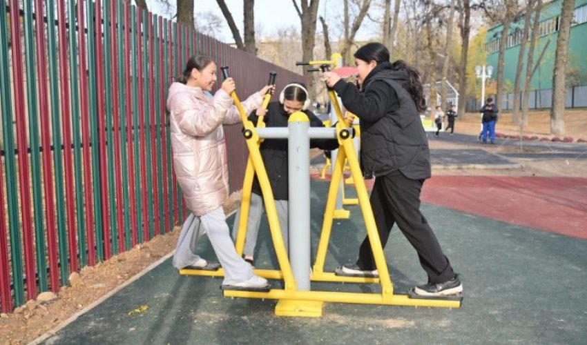 ШЫМКЕНТТЕ ЖАҢАРТЫЛҒАН САЯБАҚ ТҰРҒЫНДАРҒА ЖАЙЛЫ ОРТА ҰСЫНАДЫ