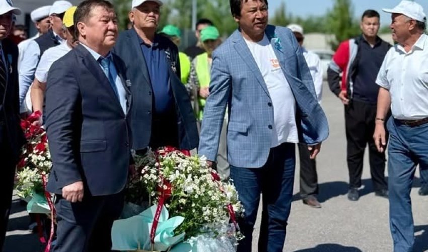Түркістанда Ұлы Жеңістің 80 жылдығына арналған экологиялық акция өтті