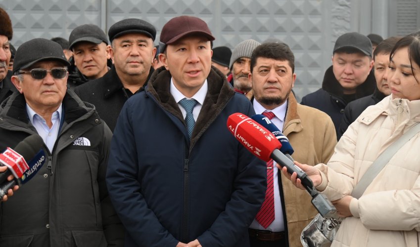 Шымкентте теміржол өткелінің құрылысы басталды