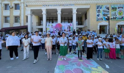 Жаз тамаша!Ойнамыз біз балаша!