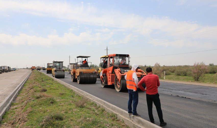 МАҚТААРАЛДАҒЫ М-39 АВТОЖОЛЫ ЖАҢАРЫП, ТҮРКІСТАН ӨҢІРІНІҢ ТРАНЗИТТІК ӘЛЕУЕТІ АРТА ТҮСЕДІ